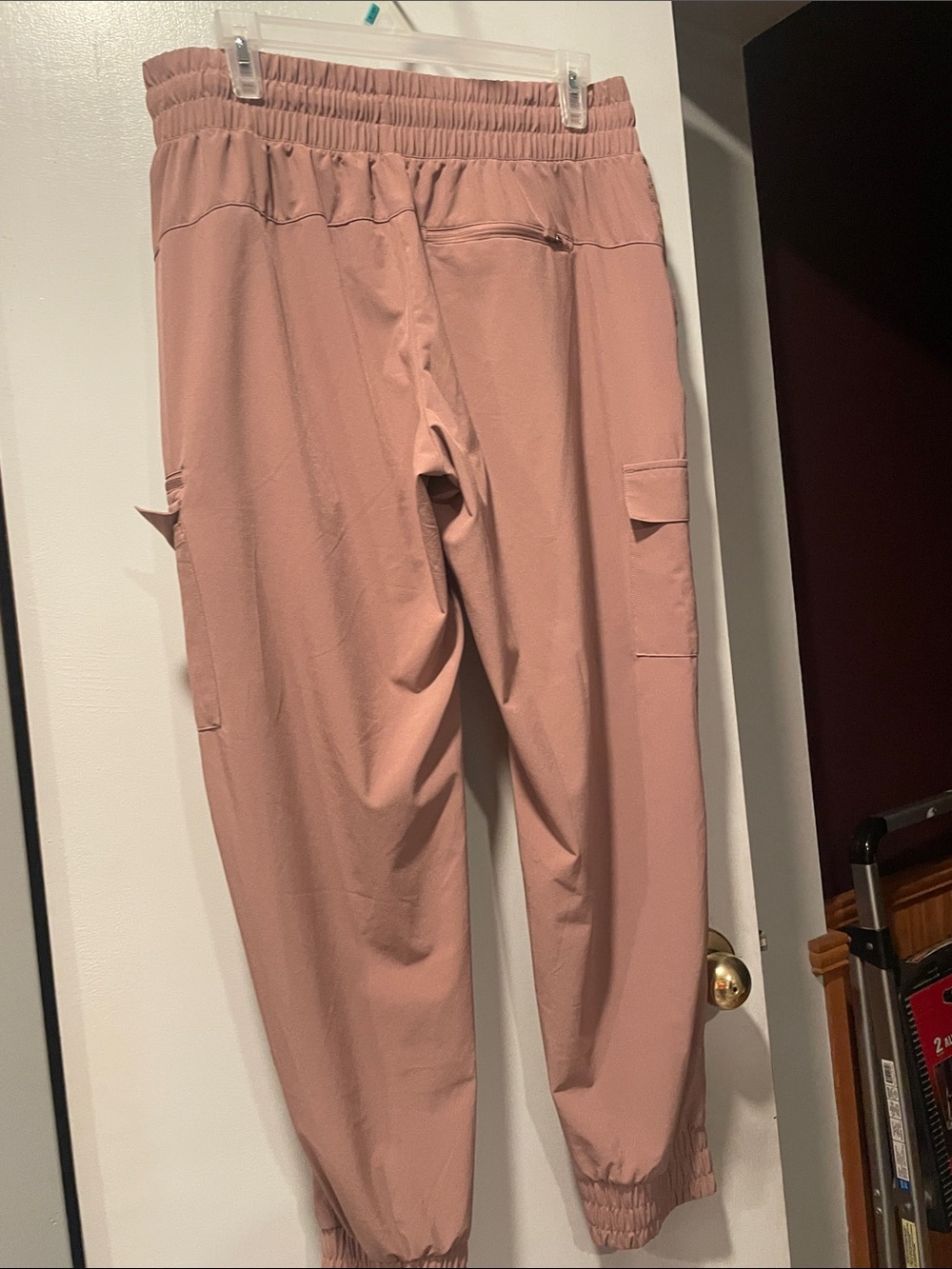 All In Motion Dusty Rose Cargo Joggers with Flap Pocket size M - Picture 8 of 9